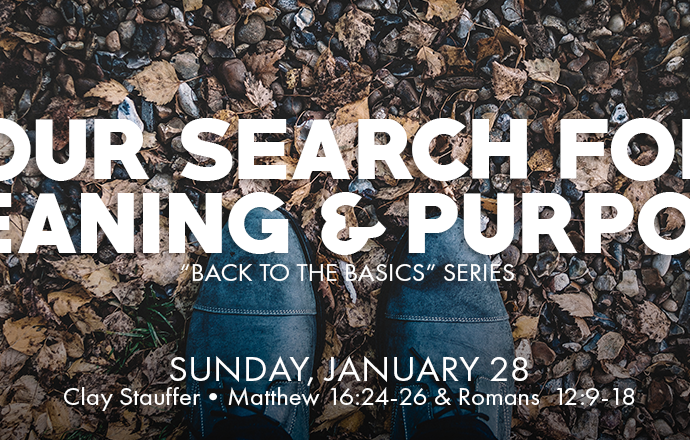 Our Search for Meaning and Purpose