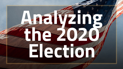 Oct. 28 - "Analyzing the 2020 Election" - Dr. John Geer