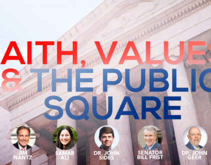 "Faith, Values, & the Public Square" begins Sept. 11