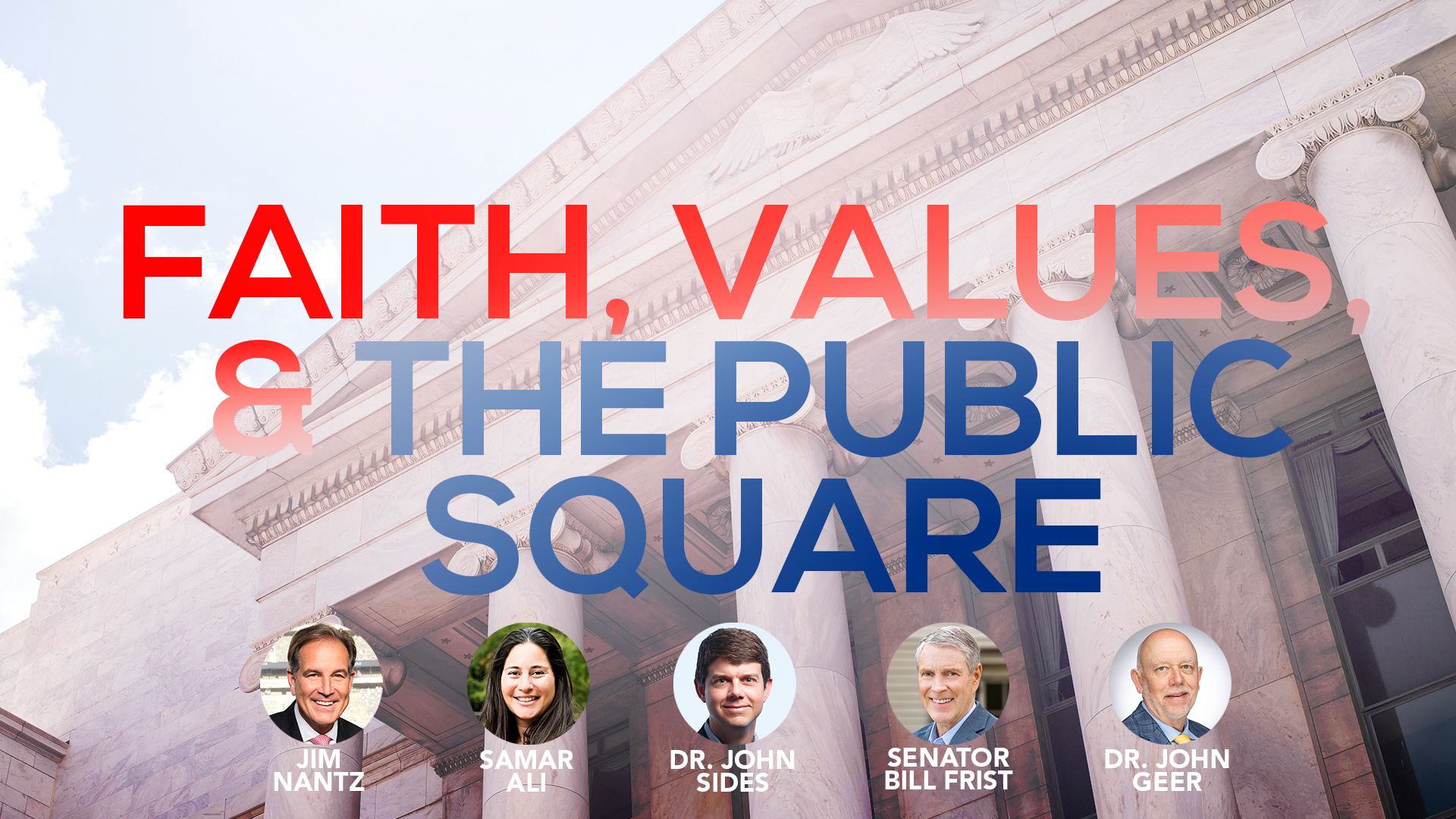 "Faith, Values, & the Public Square" begins Sept. 11